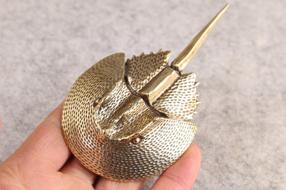 chinese brass Handwork fish Statue tea pet fengshui Art