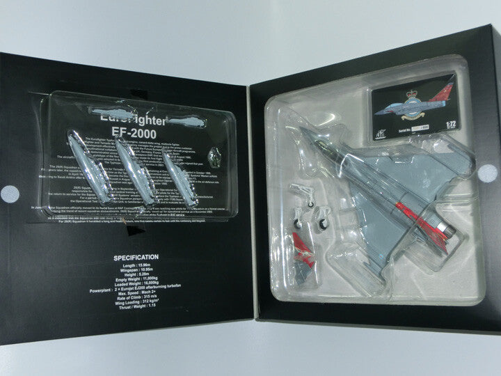 JC Wings EuroFighter EF-2000 No.29 (R) Squadron 1/72 Die Cast Aircraft Model -