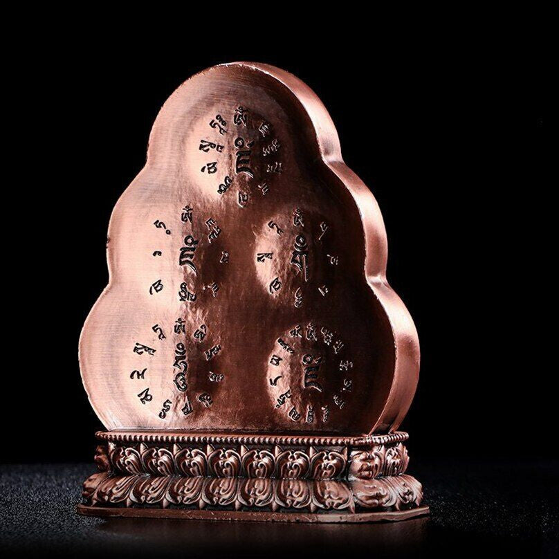 5in 12.5cm Five Jambhala Statue Kubera Water God of Wealth Lucky Collectible
