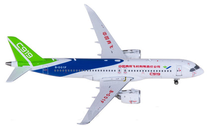 1:400 Phoenix Comac Comac C919 B-001F Airplane Diecast Aircraft Plane Model