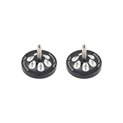 2Pcs Black Replacement Chassis Balancing Tool For 1/10 RC Car Flat Racing Car ee