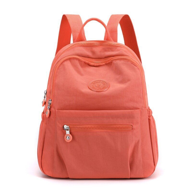 Women Waterproof Nylon Backpack Shoulder Bag Multi-functional Travel School Bags