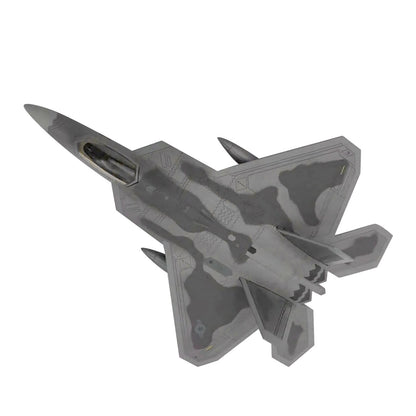 1/72 F-22 Fighter Bomber Aircraft Diecast Army Fighting Jet Airplanes Model