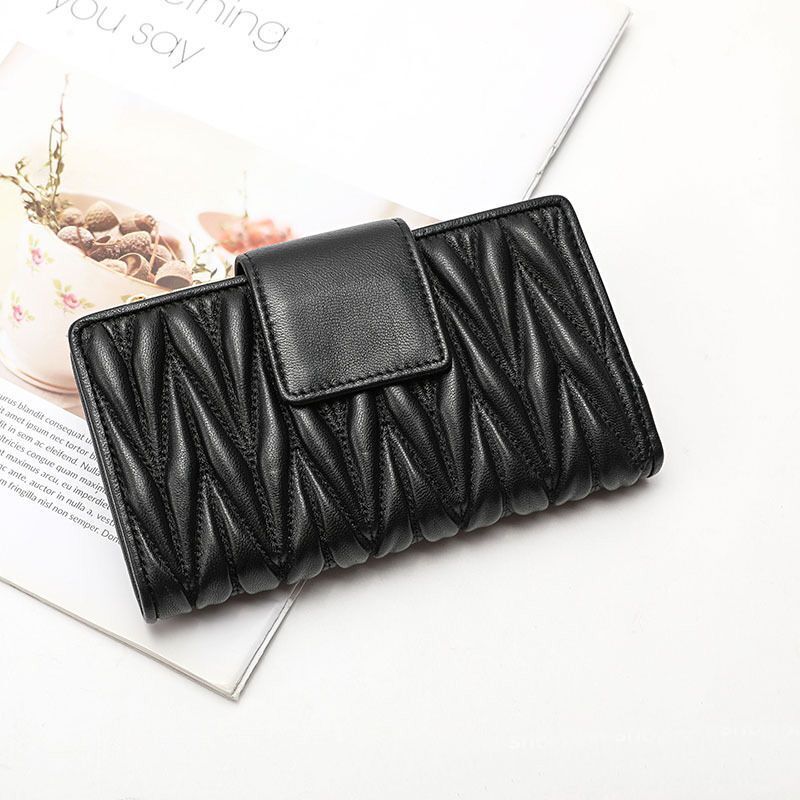 Genuine Leather Wallet Long Large Handbag Zipper Multifunctional 16*10*3 CM 1 PC