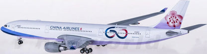 1:400 JC Wings CHINA AIRLINES AIRBUS A330-300 Passenger Airplane Diecast Model