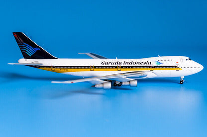 1:400 JC Wings Garuda Indonesia BOEING 747-400 Passenger Airplane Diecast Model