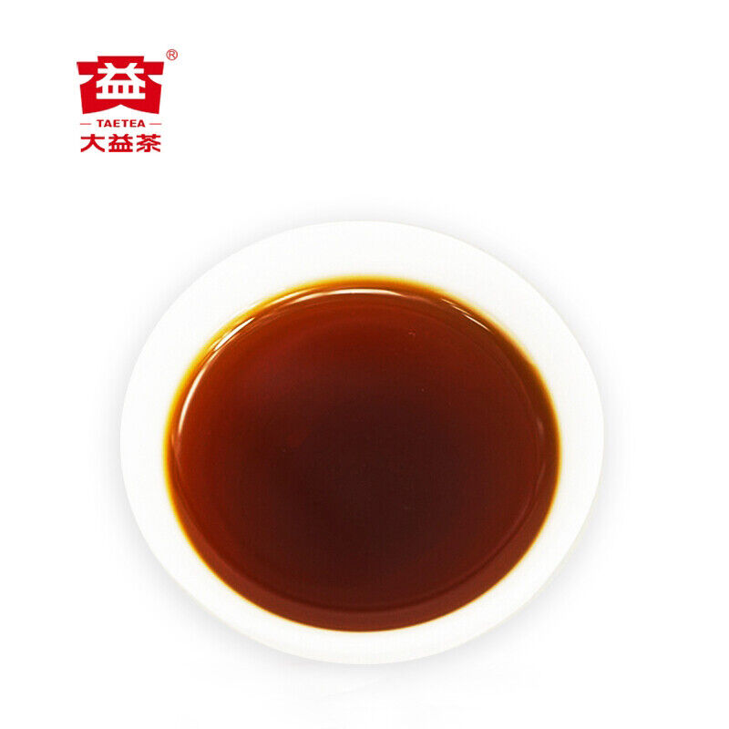 2017 TAETEA Dragon Pillar Yuan Cha Menghai Dayi Pu'er Tea Ripe Puerh Cake 357g