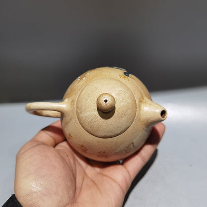 Vintage Chinese Yixing Purple Clay Teapot Zisha Ceremony Fine Peacock Teaware
