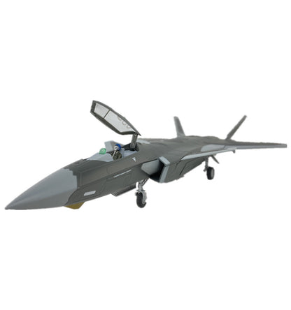 1:60 38CM China J-20 Stealth Fighter Airplane Diecast Military Aircraft Model