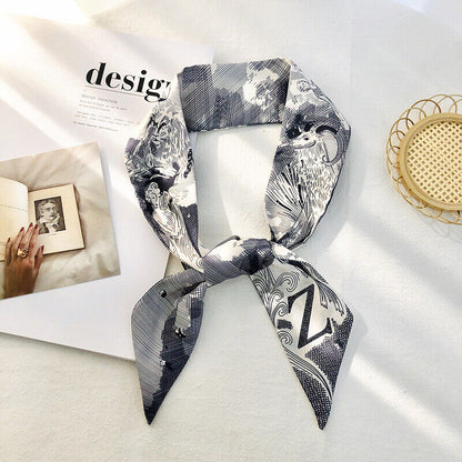 Handbag Handle Ribbon Scarf Band Hair Head Neck Neckerchief Retro Hair Ribbons