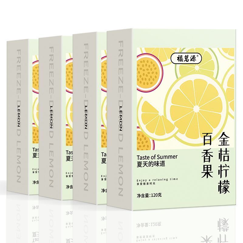 120g Kumquat Lemon Passion Fruit Tea Fruit Tea Honey Freeze-dried Lemon Slice