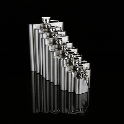 Hip Flask Stainless Steel Flagon High Quality Portable Wine Whisky Pot Drinkware