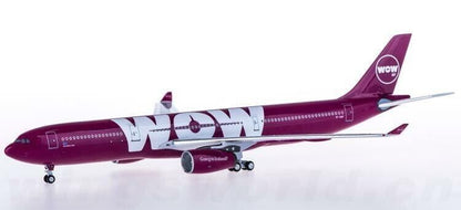 1:400 AeroClassic WOW AIR AIRBUS A330-300 Passenger Airplane Plane Diecast Model