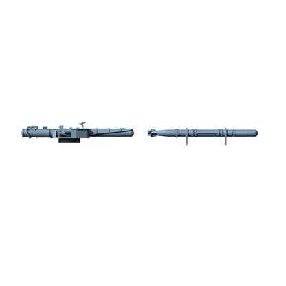 LY200634 1/200 Japan Navy Mogami Heavy Cruiser Torpedo Launcher And Torpedo