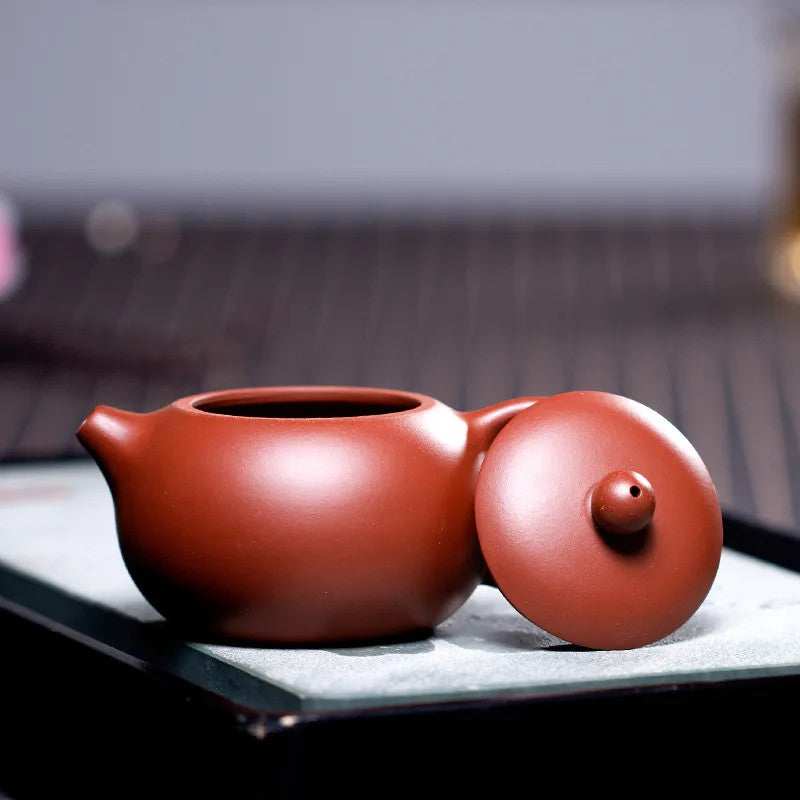 200ml Traditional Xishi Pot Chinese Handheld Kettle Kung Fu Zisha Tea Set