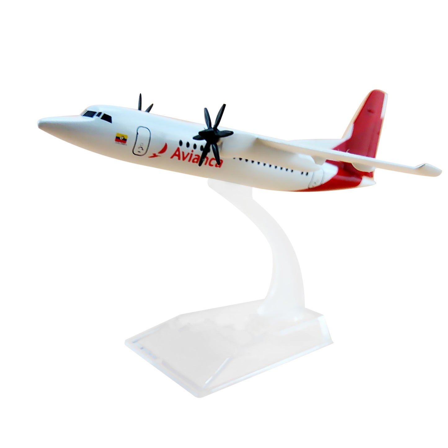 1/200 Air White Colombia Avianca FOK F50 Airlines Diecast Model Plane Display w
