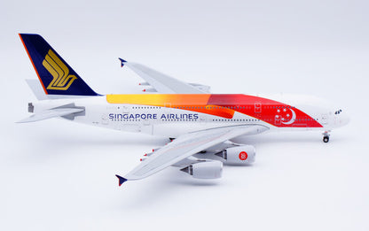 1:200 JC Wings SINGAPORE AIRLINES AIRBUS A380 Passenger Airplane Diecast Model