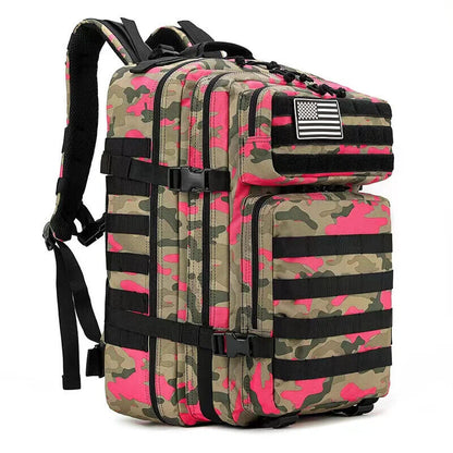 Man Tactical Backpack 50L Military Backpack Bags Outdoor Cycling Hiking Travel