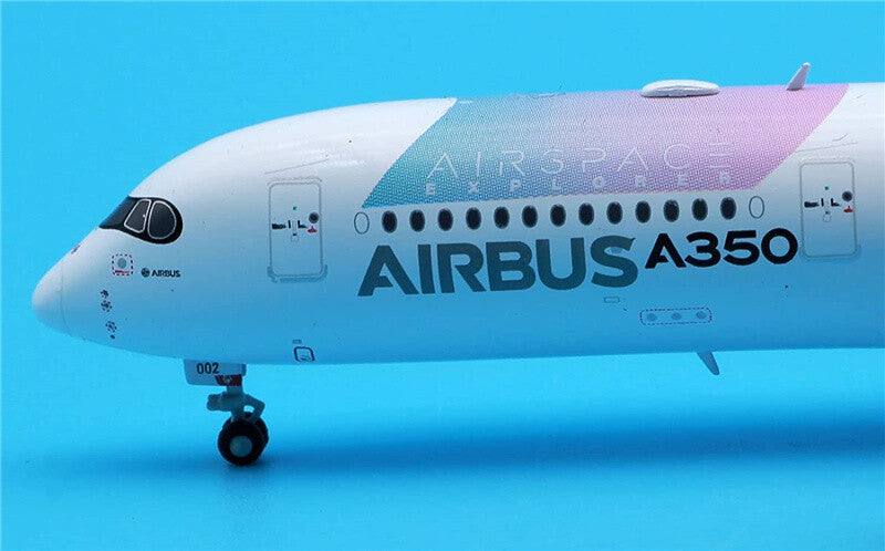 JC Wings Airspace Explorer For Airbus A350-900XWB F-WWCF Flaps Down 1/400 Model