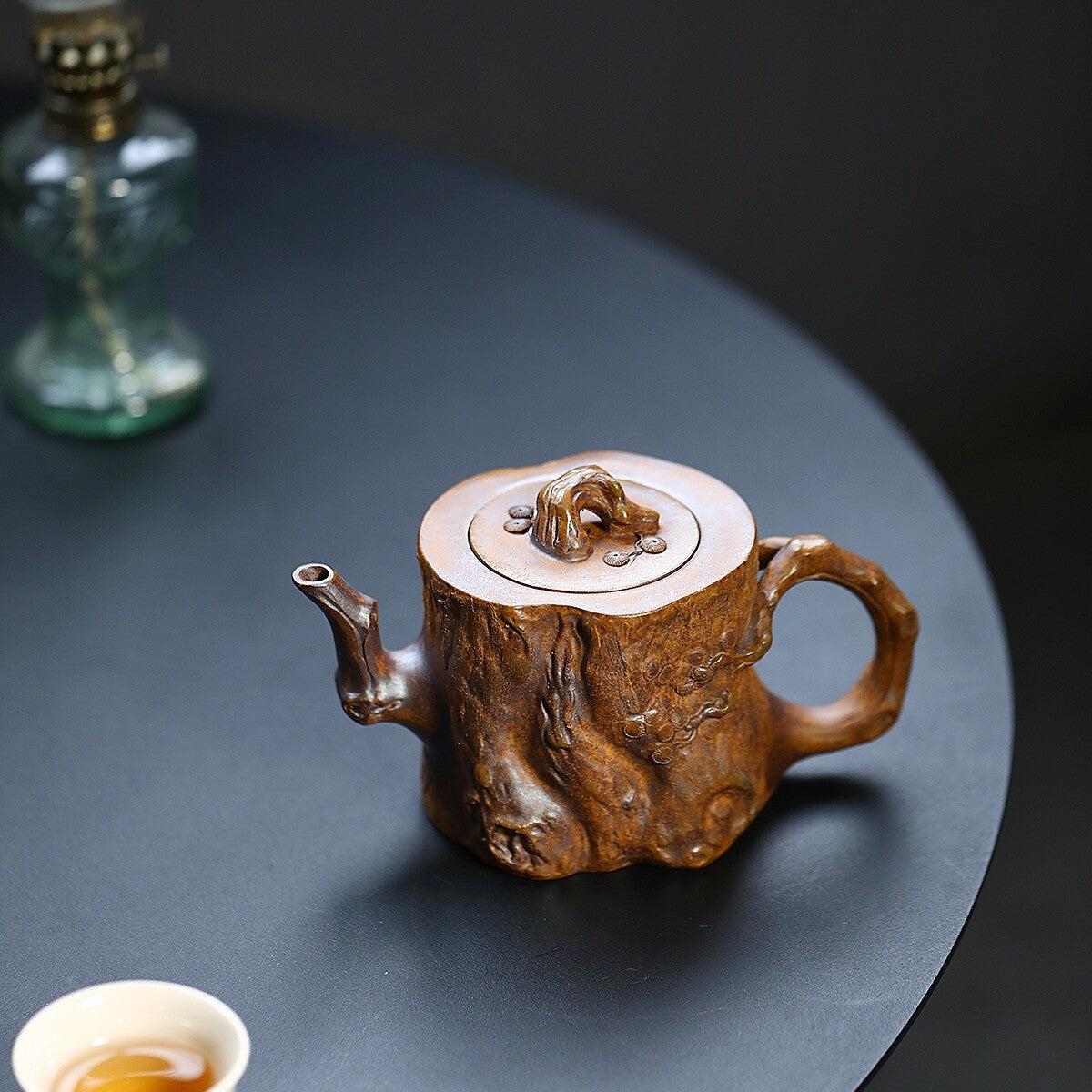 Full Handmade Teapot Chinese Real Yixing Zisha Clay Master Pot Biomimetic Device
