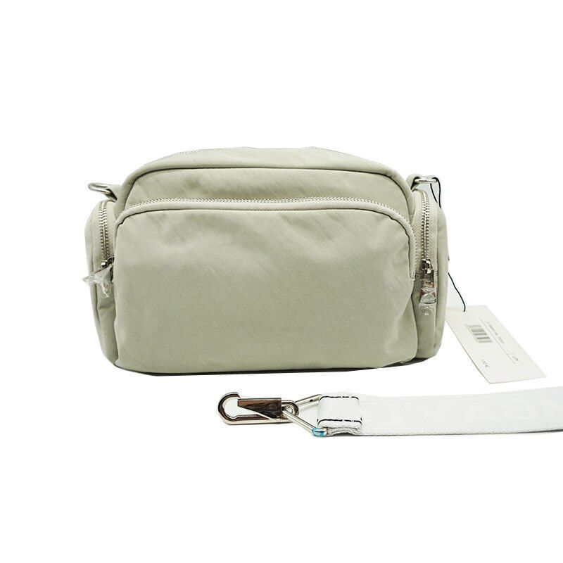 Nylon Medium Size Messenger Bag Fashion Shoulder Bag Purse Grey/Blue/Black/White