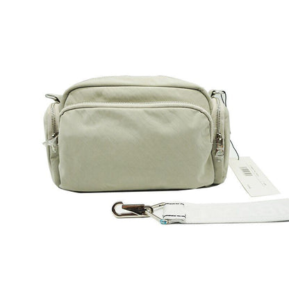 Nylon Medium Size Messenger Bag Fashion Shoulder Bag Purse Grey/Blue/Black/White