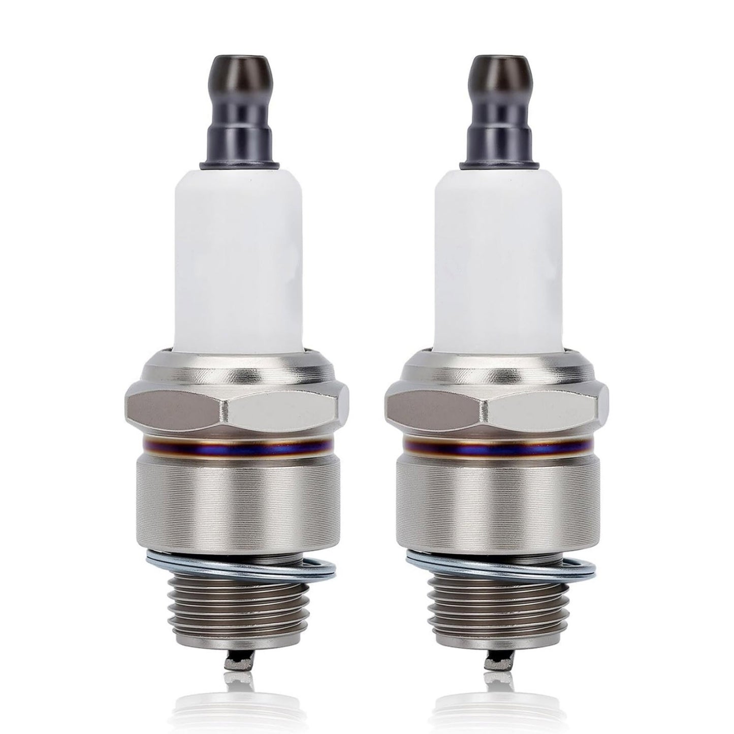 2PC Spark Plug Repair Part Kit For Champion J19LM NGK B2LM Bosch WR11E0 WR12EC