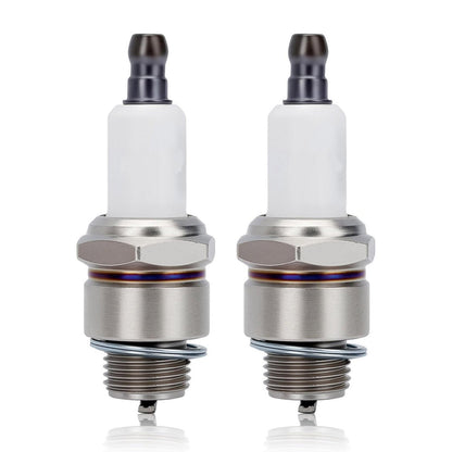 2PC Spark Plug Repair Part Kit For Champion J19LM NGK B2LM Bosch WR11E0 WR12EC