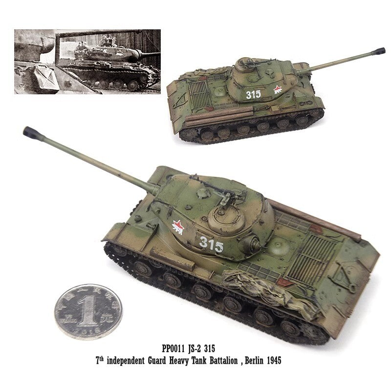 S-Model 1/72 Pp0011 JS-2 7th Independent Kintank Heavy Tank Berlin 1945 Model