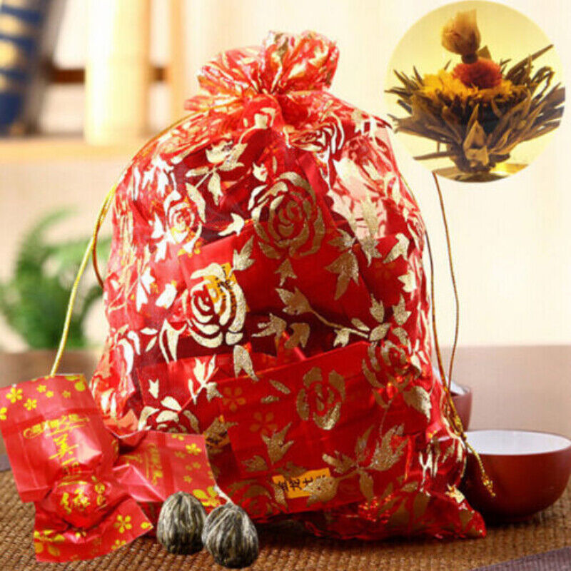 Chinese Blooming Flower Tea Natural Handmade 20 Pcs Flower Tea Ball Herbal Tea