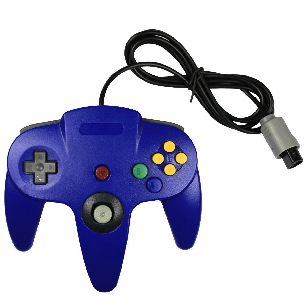 New Wired Controller Joystick Compatible With Nintendo 64 N64 Video Game Console