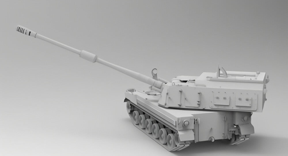3D Printing 1/72 South Korean K9A2 artillery tank Unpainted