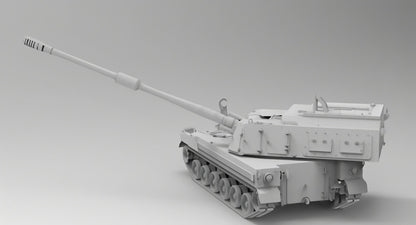 3D Printing 1/72 South Korean K9A2 artillery tank Unpainted