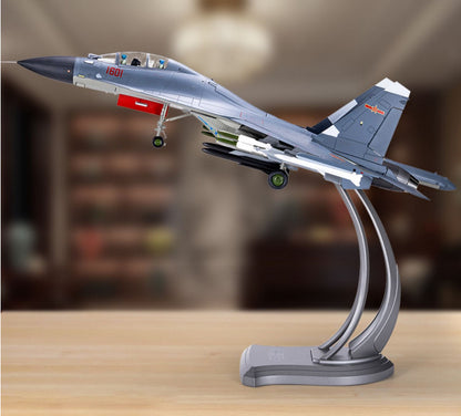 1:32 72CM J-16 Multirole Fighter Airplane Diecast Military Plane Aircraft Model