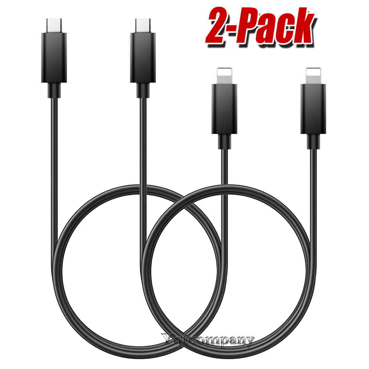 2-Pack Super Fast Charger Type C For iPhone 14 13 12 11 Pro Max Xs XR 8 7 6 Plus