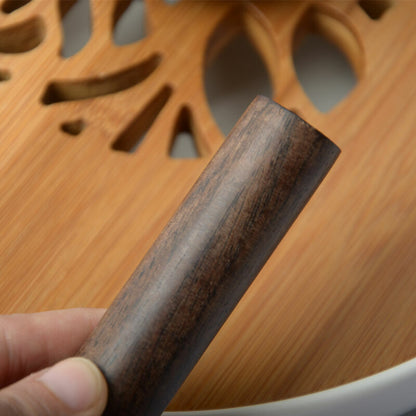 High Quality Pot Brush Tea Accessories Brush For Maintaining Tea Pot Ebony Brush