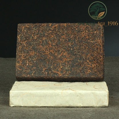 250g 2024 Puer Tea Brick Yongzhen Ripe Pu Erh "Palace Pu'er Tea Brick" Shu Puerh