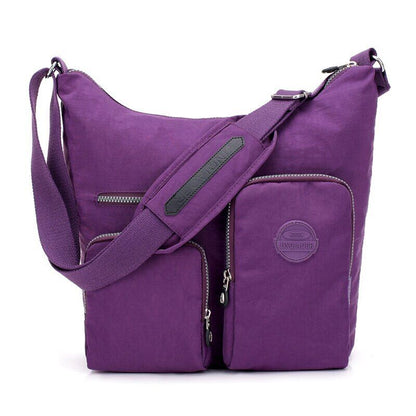 Fashion Casual Waterproof Nylon Shoulder Messenger Bag