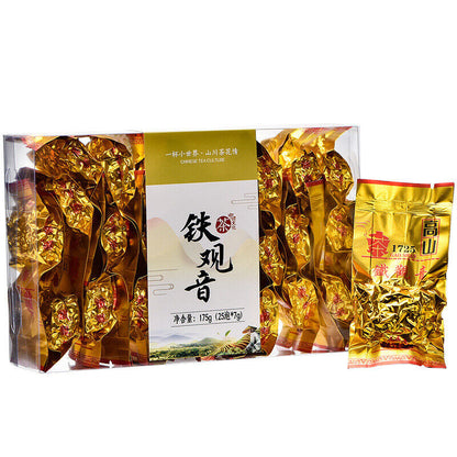 25 Small Bags Shu Puerh Loose Tea Tie Guan Yin Oolong Tea