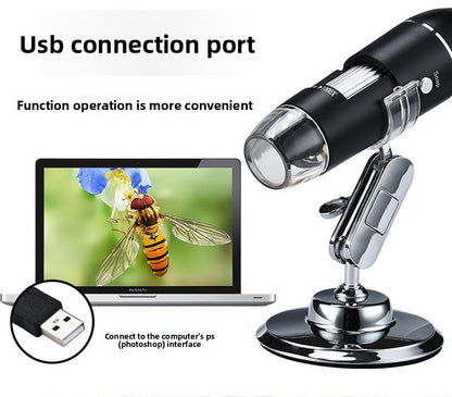 1600X electron microscope high-definition digital microscope handheld USB