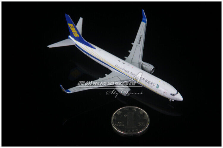 1:400 JC Wings EMS China Postal Airlines BOEING 737-800 Airplane Diecast Model