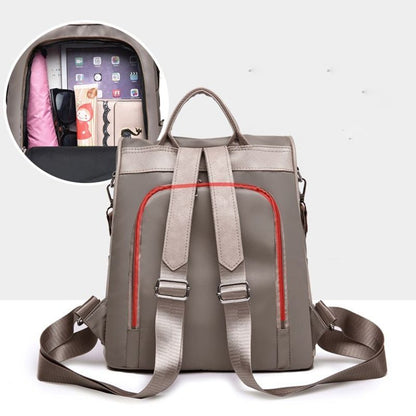 Lightweight Backpack Oxford Waterproof Elegant Rucksack Shopping School Bags Red