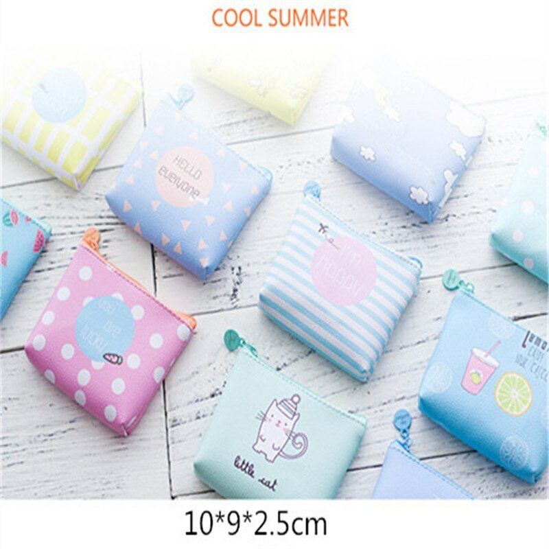 Women's Wallet Small Coin Pouch Bag Female Purse PU Leather Mini Money Key Card