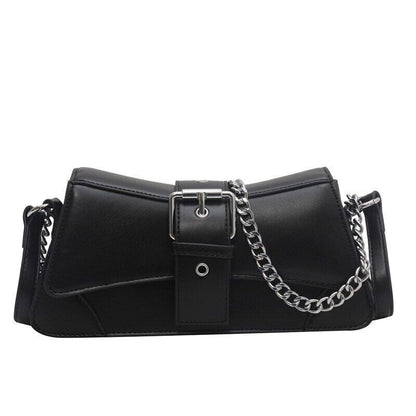 Women Shoulder Side Bag Small PU Leather Handbag Lady Flap Crossbody Bag