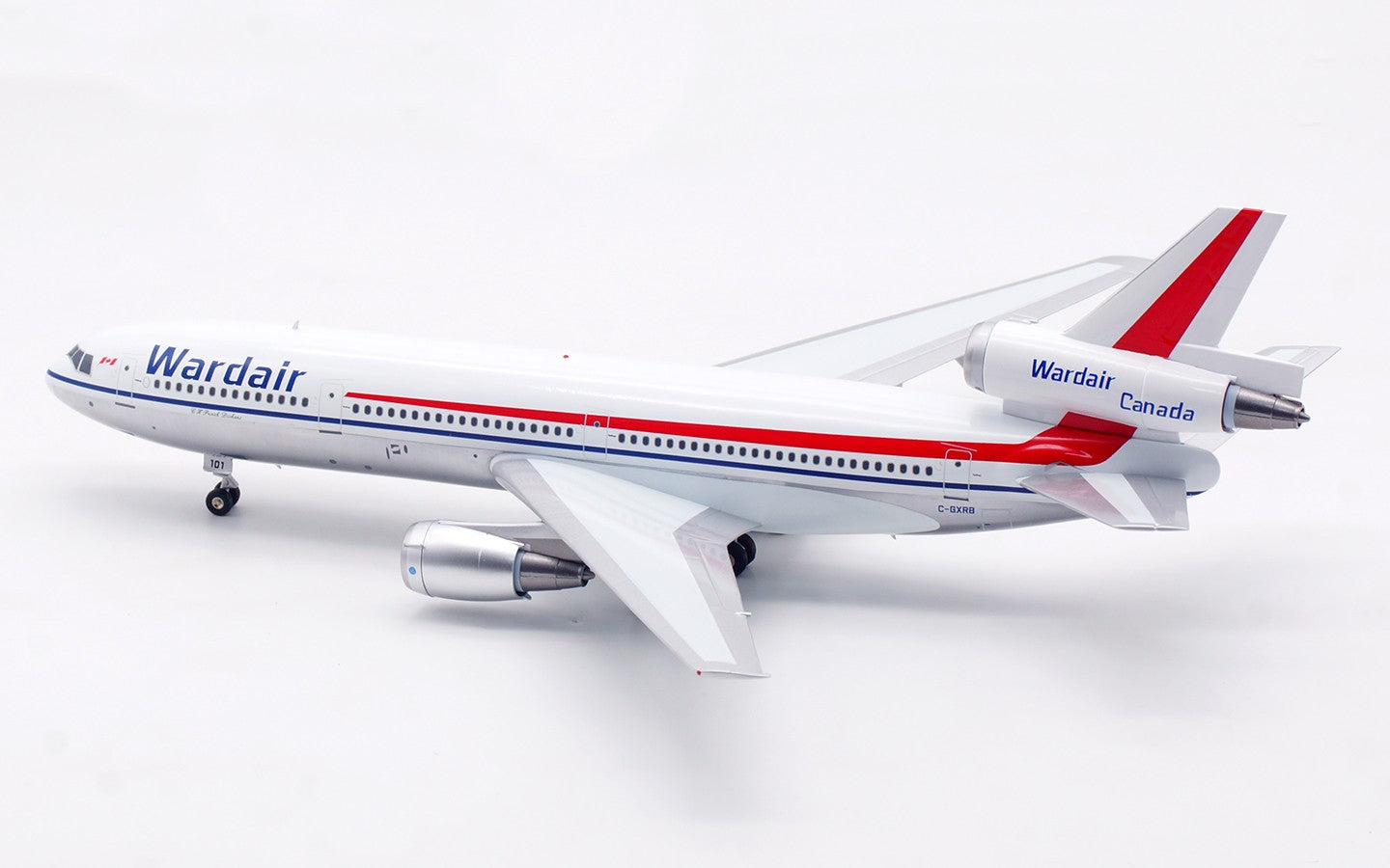 1:200 InFlight Wardair DC10-30 C-GXRB Passenger Airplane Diecast Aircraft Model
