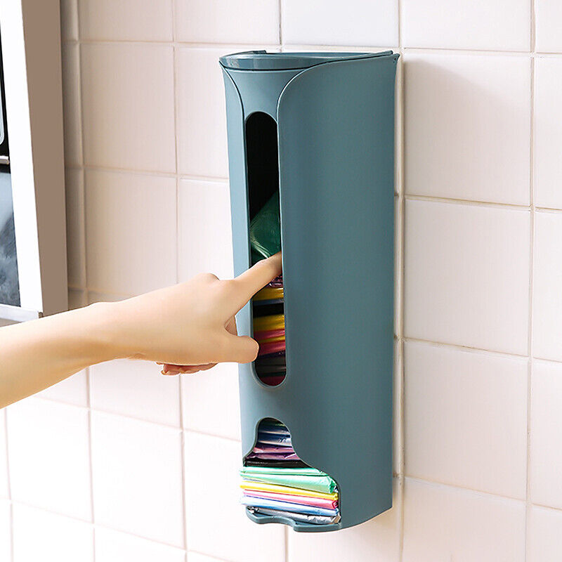 Home Wall Mounted Closet Underwear Sock Organizer Kitchen Garbage Bag Organizer