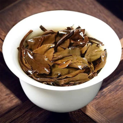 357g Fuding Old White Tea 2023 Mellow Aroma Sweet Chen Nian White Tea Cake