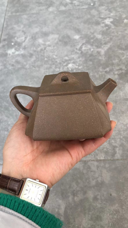 220cc chinese Yixing Handmade Zisha teapot Duan clay YiFang Gongfu Tea pot