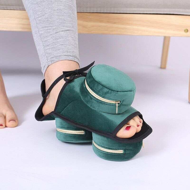 Green Velvet Bag Smokeless Moxibustion Box Chinese Moxa Foot Heating Therapy艾灸艾条