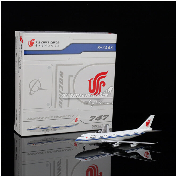 1:400 JC Wings Air China Cargo Plane B747-200(SF) Diecast Aircraft Model